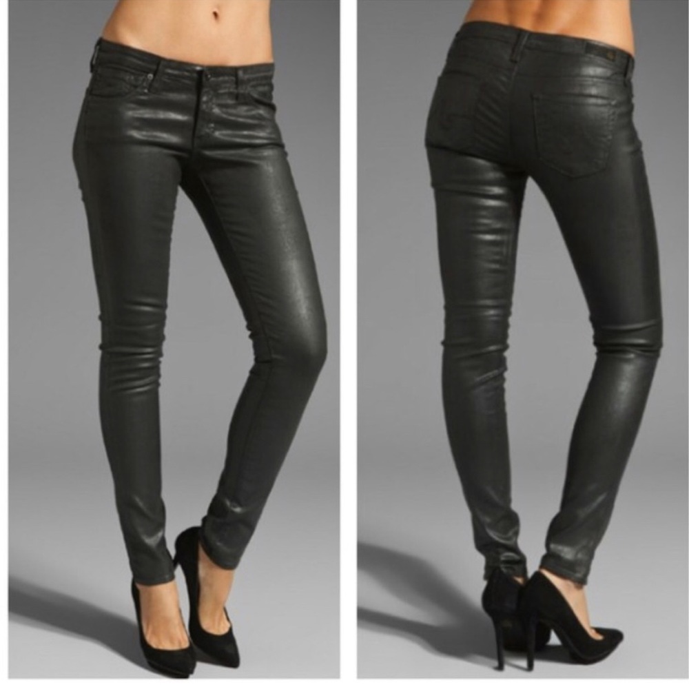 AG | Adriano Goldschmied The Legging - Super Skinny Size 27 “waxy” gray look